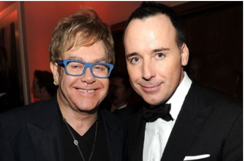 Elton John and David Furnish; a “married” couple
